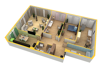 Переезд трёхкомнатной квартиры